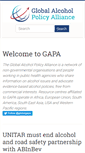 Mobile Screenshot of globalgapa.org